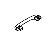 Image of HANDLE REAR RIGHT. HIMMELGRAU image for your 1988 BMW M6   