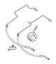 Image of Pressure line, motor. M14X1,5/M16X1,5 image for your BMW