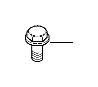 View Hex bolt with washer Full-Sized Product Image 1 of 10