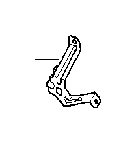 Image of Bracket left image for your 2014 BMW 528iX   