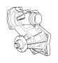 Image of Coolant pump, mechanical image for your BMW