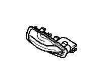 View DOOR HANDLE INNER RIGHT Full-Sized Product Image 1 of 2
