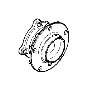 Image of Wheel hub with bearing, front image for your 2005 BMW 750i Sedan Automatic 