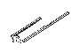 51377190615 Outer weatherstrip, left