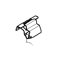 Image of Support dividing net, front right image for your 2005 BMW 530d   