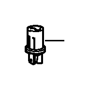 Image of Bulb socket image for your 1993 BMW 740i   