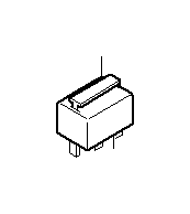 View Relay, change-over contact, black Full-Sized Product Image