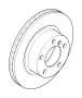 Image of Brake disc, ventilated. 300X24 image for your 2004 BMW 330i   