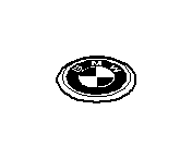 Image of Key emblem image for your 1987 BMW M6   