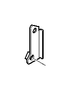 View Bracket, coolant hose Full-Sized Product Image 1 of 1