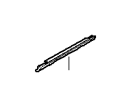 View Outer weatherstrip, left Full-Sized Product Image 1 of 3