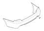 Image of Flap, towing eye, primed. -M- image for your 2010 BMW 325d  Sedan 
