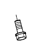 View Hex bolt with washer Full-Sized Product Image