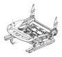 View Covering cap, seat rail Full-Sized Product Image 1 of 10