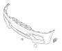 Image of Trim cover, bumper, primed, front. M image for your 1995 BMW