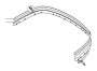 Image of Hood compartment gasket image for your 1999 BMW Z3 M3.2 Convertible 
