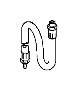 View Brake hose front Full-Sized Product Image