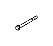 Image of Hex bolt with washer. M6X65-Z1 image for your BMW