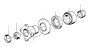 Image of Tapered roller bearing image for your 1981 BMW 733i   