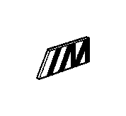 Image of LETTER &quot;M&quot; FRONT image for your 2008 BMW M3   