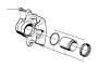 Image of Calliper carrier image for your 1988 BMW 325i   