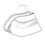 Image of Tail light gasket image for your BMW 330d  