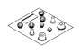 Image of Set, blind plugs image for your 1998 BMW 535i  Sedan 