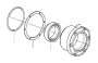 Image of SPACER RINGS SET. 1,30MM-1,70MM image for your 2006 BMW 750i   