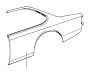 Image of LEFT REAR SIDE PANEL image for your 1993 BMW 318is   