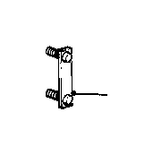 Image of Lock plate image for your 1989 BMW M635CSi   