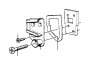 Image of Latch Striker, right image for your 1986 BMW 628CSi   