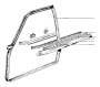 View DOOR WEATHERSTRIP INNER Full-Sized Product Image 1 of 1