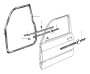 Image of Moulding, front left image for your BMW M535i  