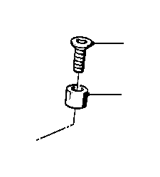 Countersunk head screw