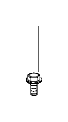 View Hex bolt with washer Full-Sized Product Image