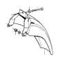 Front mudguard, primed rear