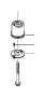 View Hex bolt with washer Full-Sized Product Image 1 of 8