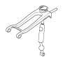 Image of Shifting arm, double rod image for your BMW