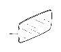 Image of Wide-angle mirror glass heata.plugged-in. FAHRERSEITE image for your 1991 BMW 730iL   