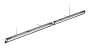 Image of Moulding door front right. SCHWARZ image for your BMW M535i  