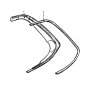 Image of Moulding right image for your 1989 BMW M635CSi   