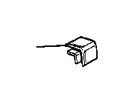 Image of Moulding joint right image for your 1986 BMW 628CSi   