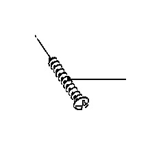 Image of Fillister head self-tapping screw. ST4,8X45 image for your 2000 BMW 528i  Sedan 