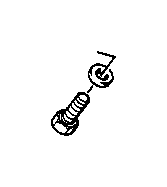 Image of Collar screw. M8X31 image for your BMW