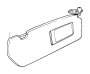 Image of Left illuminated sun visor. SCHWARZ image for your BMW 318i  