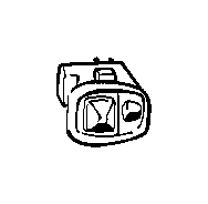 View Mirror switch with change-over switch Full-Sized Product Image 1 of 3