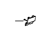 View Flap, towing eye, primed Full-Sized Product Image 1 of 2