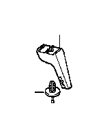 View Left support for fog lamps Full-Sized Product Image
