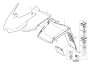 View Mudguard bottom part, front wheel Full-Sized Product Image 1 of 2
