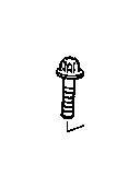 View Torx bolt Full-Sized Product Image